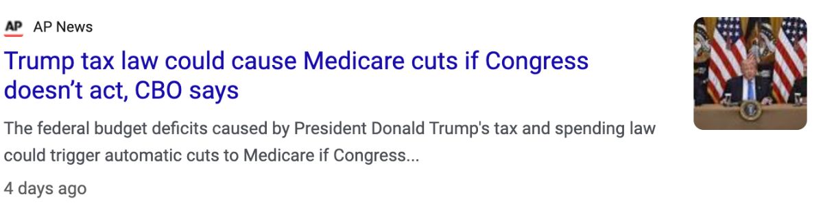 CNBC: Medicaid cuts in Trump's 'big beautiful bill' will leave millions uninsured, threaten rural hospitals