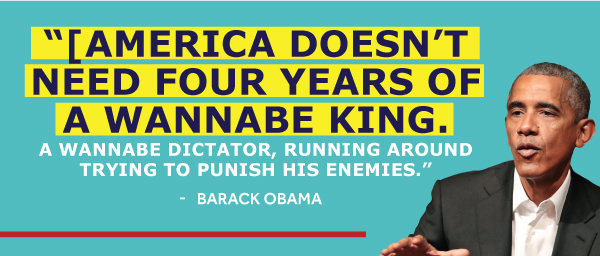 Donald Trump / Barack Obama